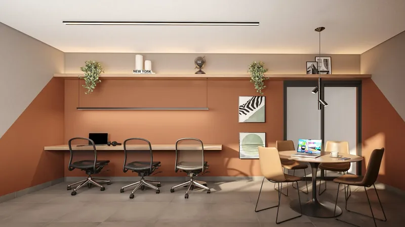 Coworking do Quasar Residence